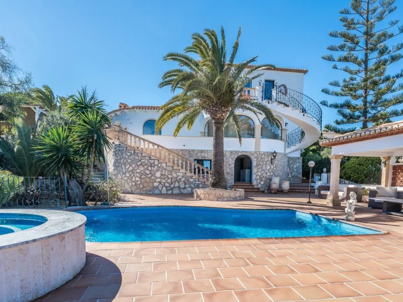 Luxe villa in Jávea, Balcón al Mar met zeezicht