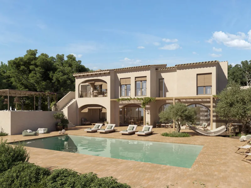 Mediterraan villaproject in Benissa, La Fustera met zeezicht