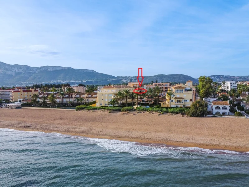 Appartement aan het strand in Dénia met zeezicht