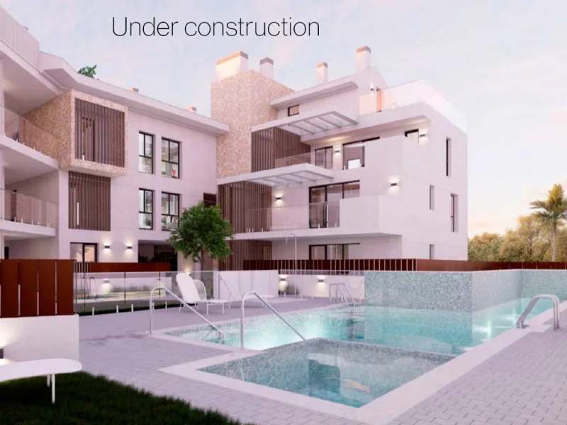 Duplex penthouse in Jávea, Cala Blanca vlakbij het strand