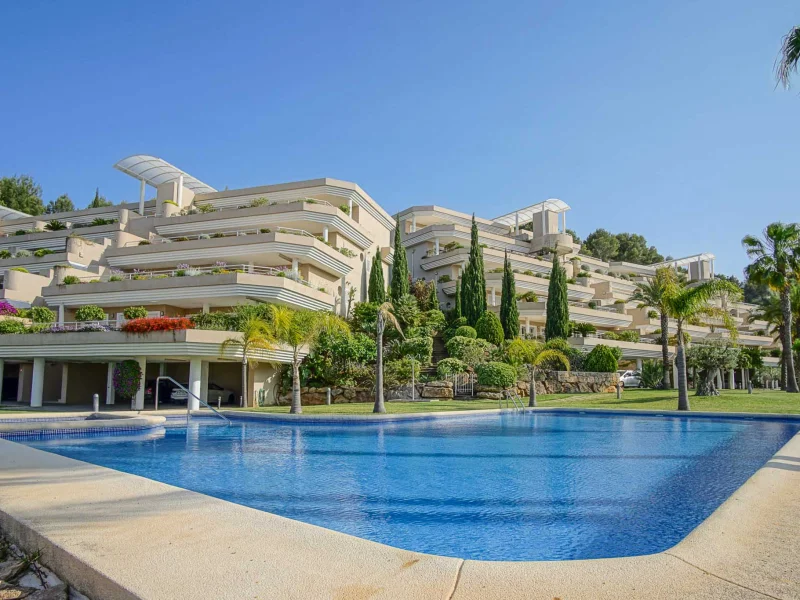 Appartement in Pedreguer, La Sella met panoramisch zeezicht
