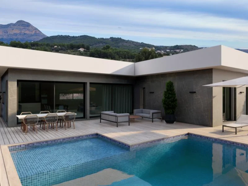 Stedelijk perceel met bouwvergunning te koop in Jávea