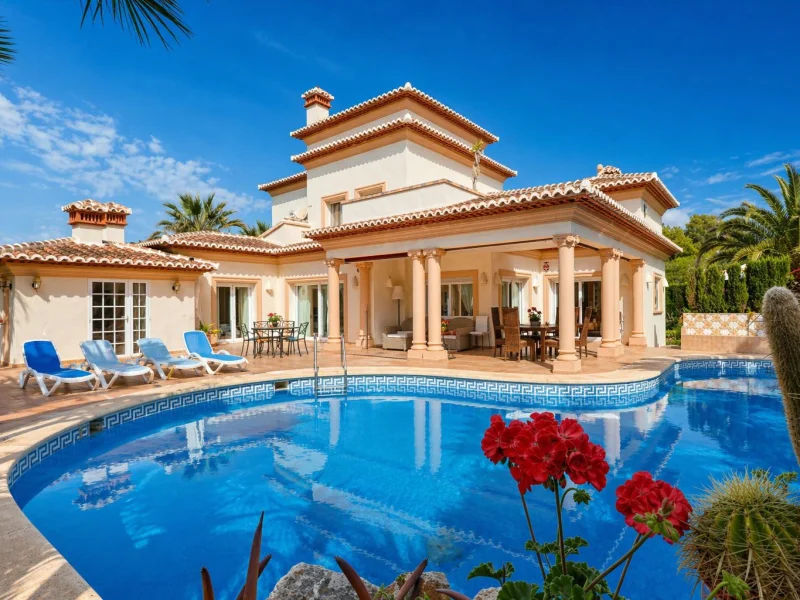 Villa te koop in Jávea, Costa Nova met privézwembad en uitzonderlijke privacy