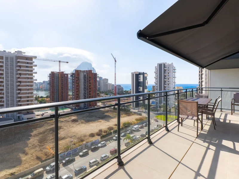 Modern appartement in Calpe met 3 slaapkamers nabij voorzieningen