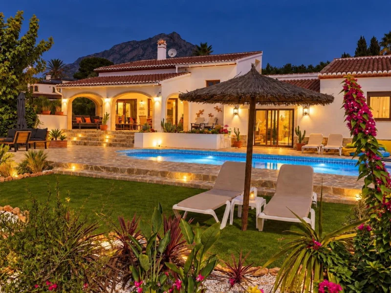 Volledig gerenoveerde villa te koop in Jávea, op enkele minuten lopen van het historisch centrum