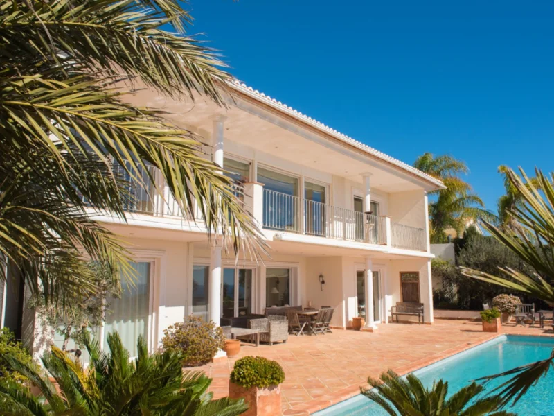 Villa met uitzicht op de Peñón de Ifach in Calpe