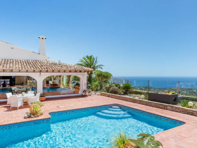 Mediterrane villa in Benitachell, Cumbre del Sol met panoramisch zeezicht
