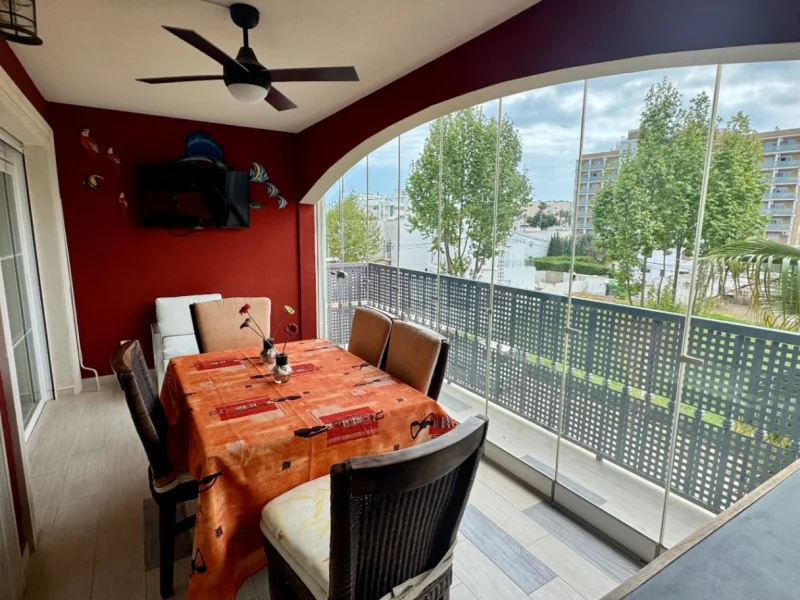 Duplex penthouse in Jávea met solarium en gemeenschappelijk zwembad