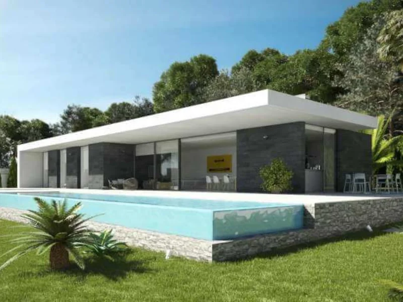 Moderne nieuwbouw villa in Dénia met zwembad vlakbij het strand