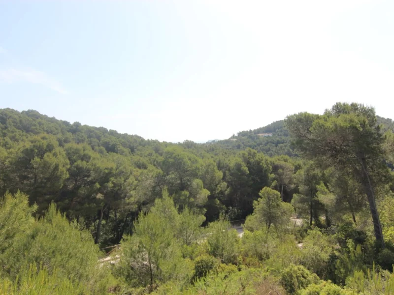 Bouwgronden in Jávea, Tosalet met uitzicht op de heuvels