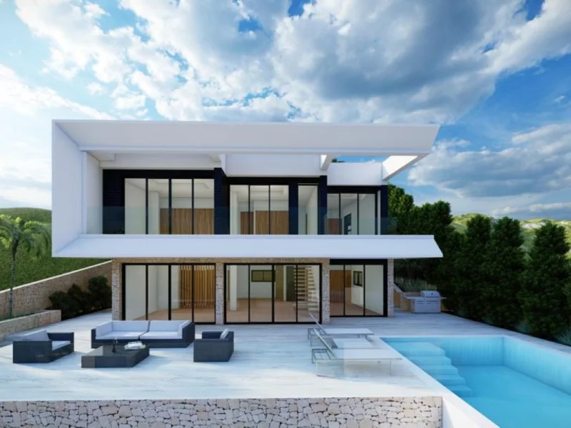 Modern villaproject in Altea Hills, Altea met zeezicht