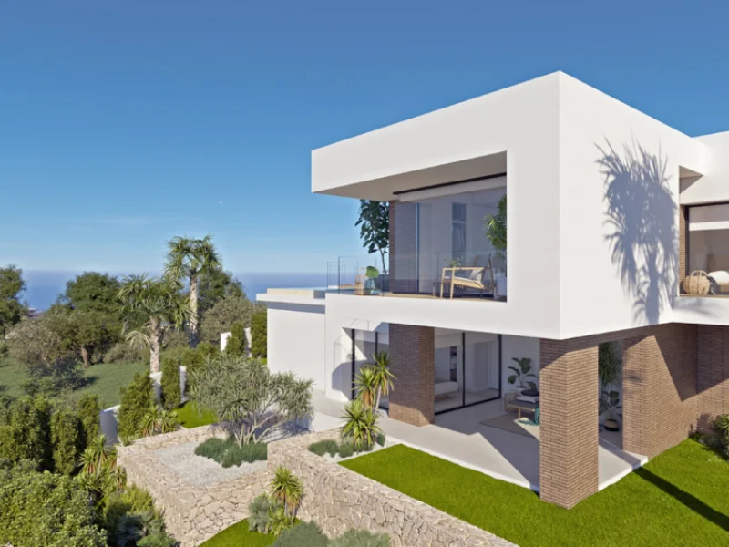 Villa in Benitachell, Cumbre del Sol met zeezicht en infinity zwembad