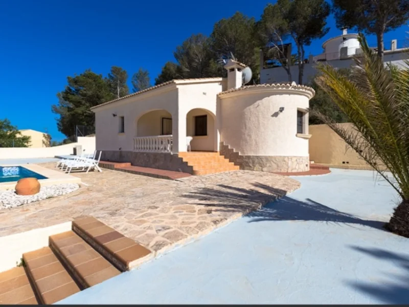 Villa in Calpe, Cometa met privézwembad en uitzicht op de bergen