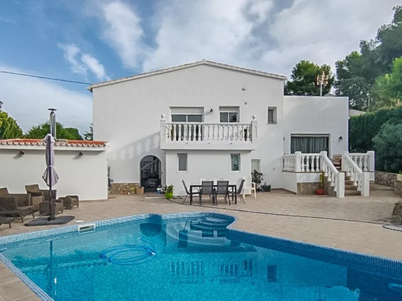 Villa in Cap Martí, Jávea met zeezicht en gastenverblijf
