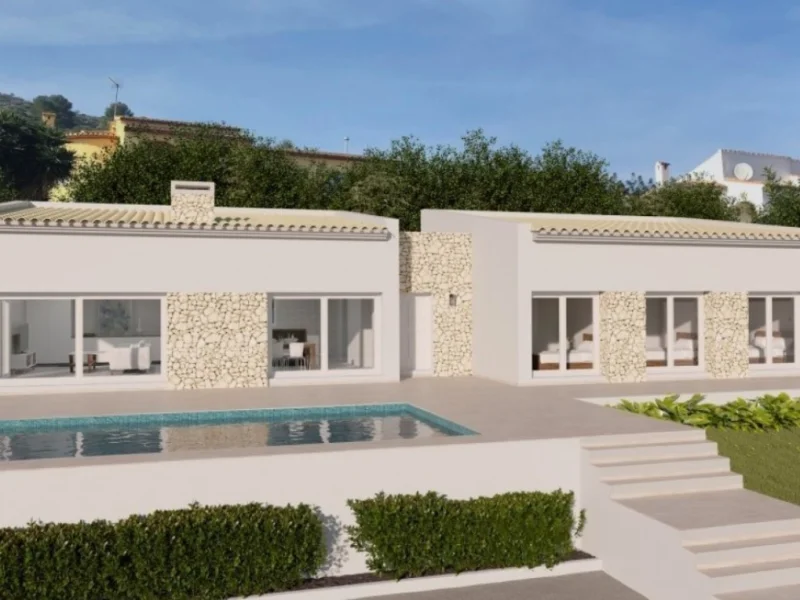 Moderne nieuwbouw villa in Alcalalí met privé zwembad