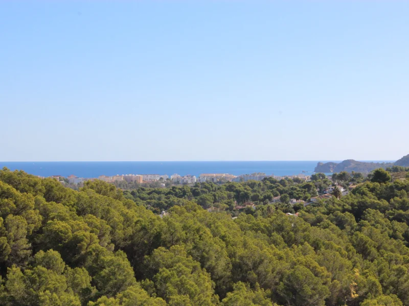 Bouwpercelen met zeezicht in Jávea, Tosalet
