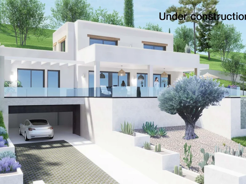 Nieuwbouw villa in Rafalet, Jávea met privé zwembad