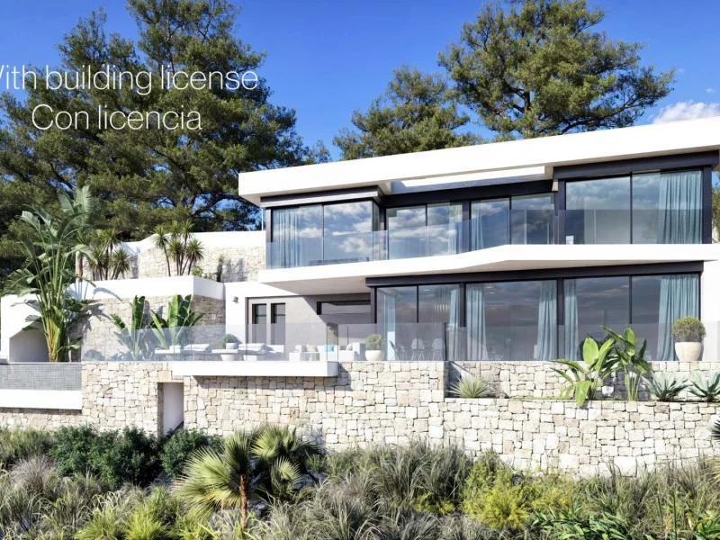 Luxe nieuwbouwvilla met zeezicht in Racó de Galeno, Benissa