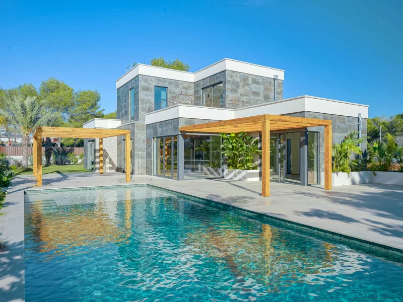 Duurzame luxe villa in La Guardia Park, Jávea met zwembad