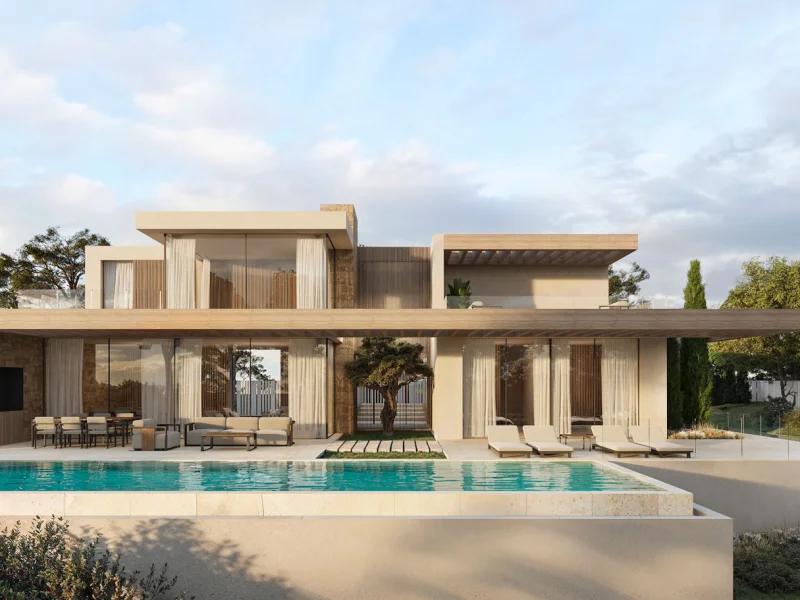 Moderne villa in Benissa, La Fustera met panoramisch zeezicht