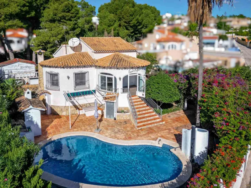 Villa in Calpe met uitzicht op de Peñón de Ifach en privézwembad