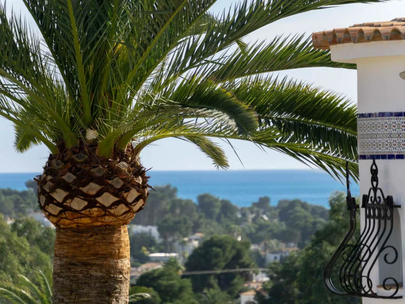 Charmante villa in Moraira, El Tesoro met zeezicht