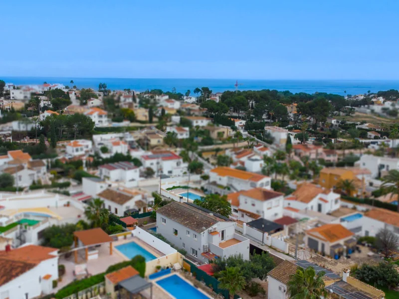 Villa in Calpe met privézwembad en zeezicht