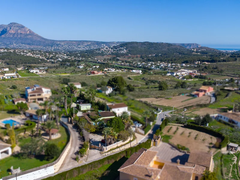 Traditionele villa in Benitachell met panoramisch uitzicht op de Montgó