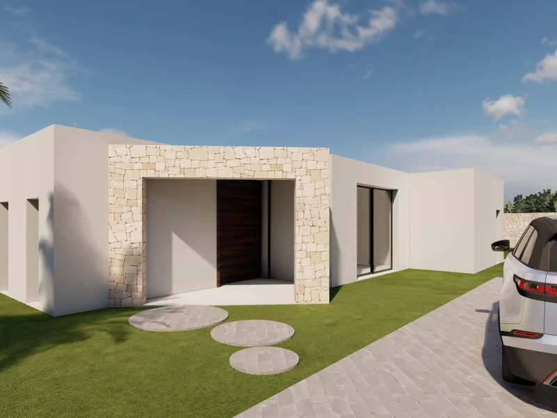 Moderne nieuwbouw villa in Benissa met privé zwembad