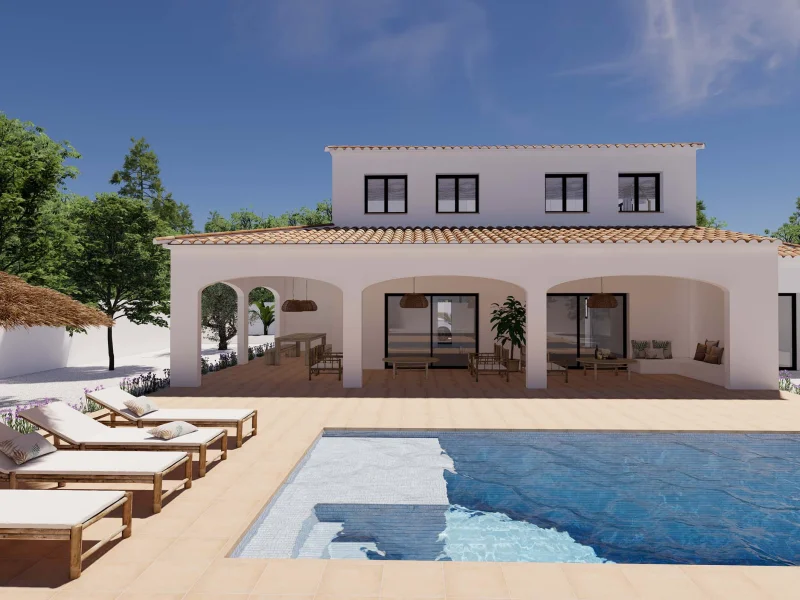 Mediterrane villa met privézwembad in Moraira