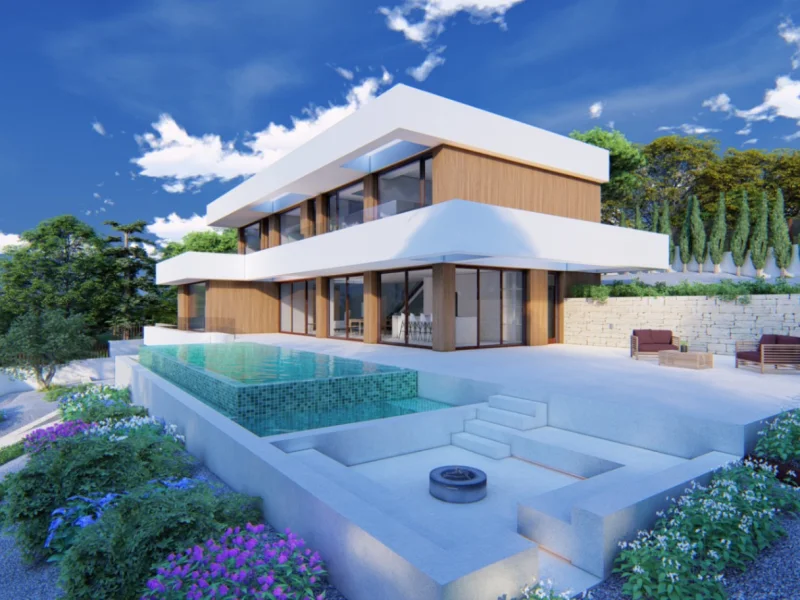 Luxe villa in Galera de Las Palmeras, Altea met zeezicht
