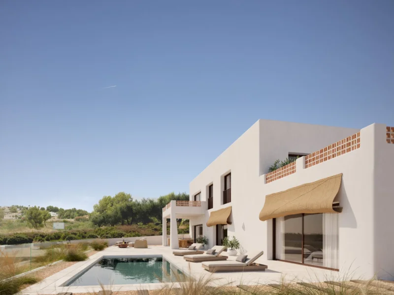 Moderne villa in Moraira, Benimeit met privézwembad