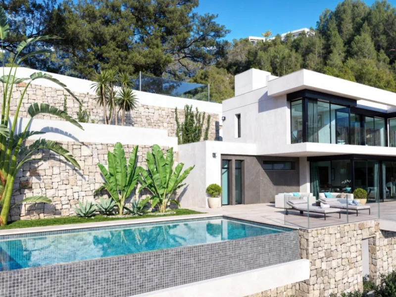Moderne villa in Benissa, Raco de Galeno met zeezicht