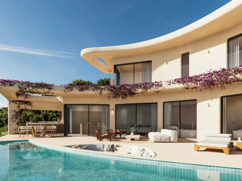Villa Sirocco: moderne villa met zeezicht in Ambolo, Jávea