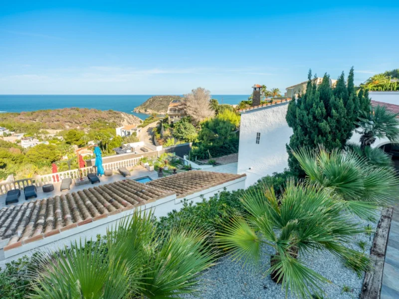 Mediterrane villa met zeezicht in Portitxol, Jávea