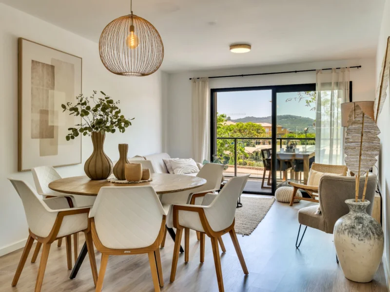 Modern driekamer appartement in Jávea met zwembad en uitzicht