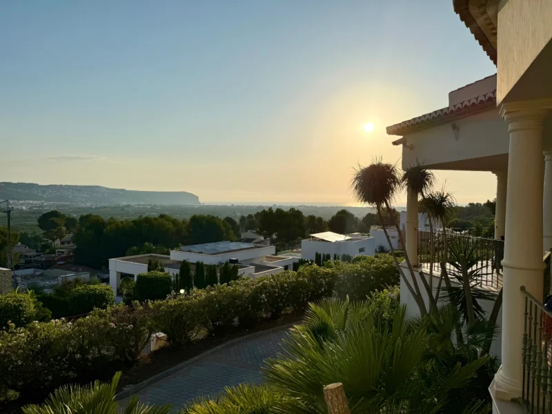 Villa met vier slaapkamers in Piver, Jávea met uitzicht op zee en de Montgó