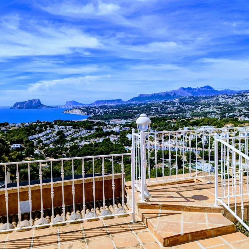 Moraira Arnella: Villa's en Appartementen