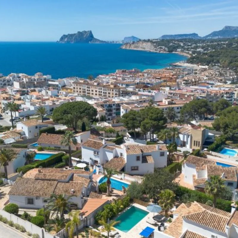 Moraira: Coma de los Frailes - Villa's en Appartementen