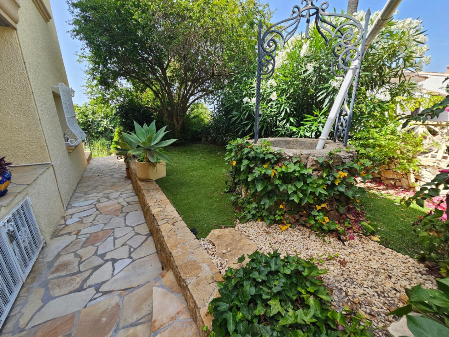 Tuin en buitenpad