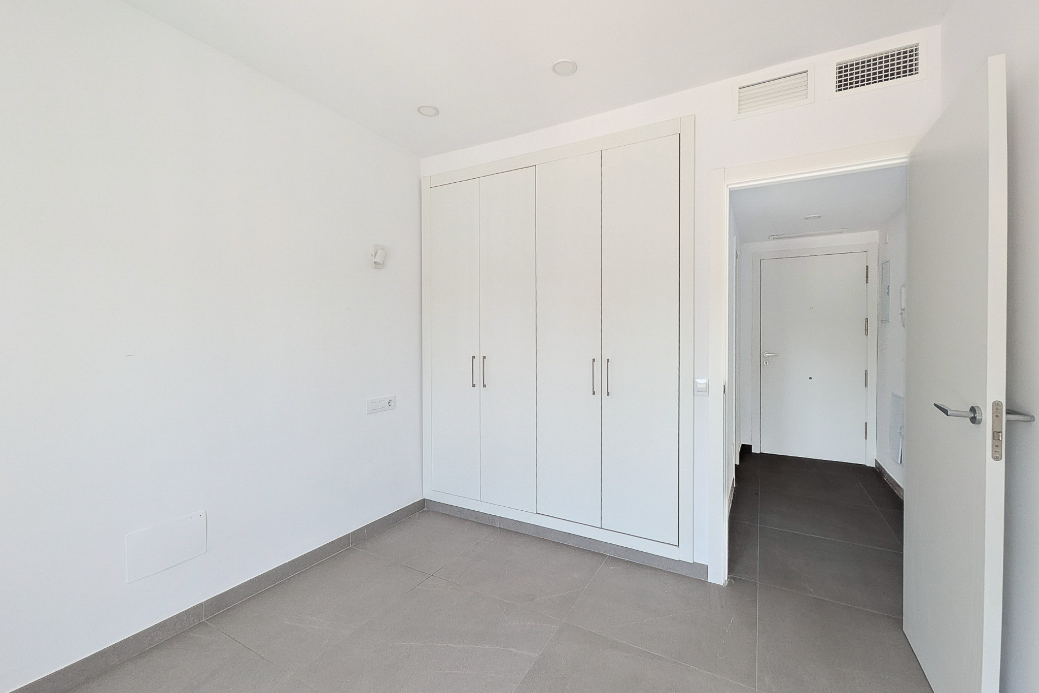 Slaapkamer met inbouwkast