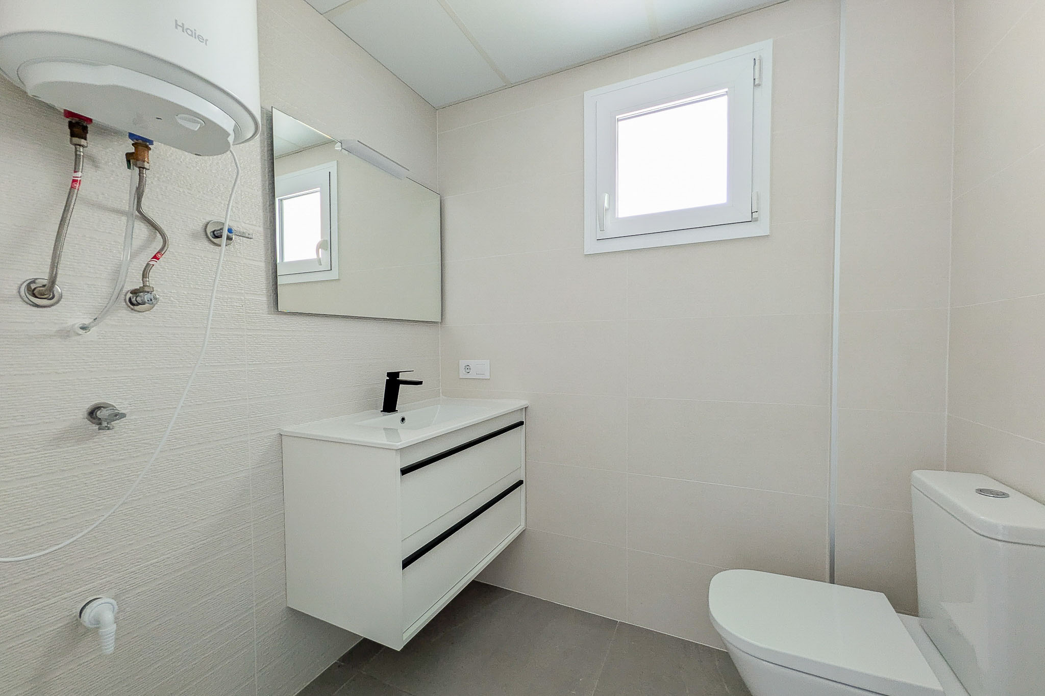 Badkamer van het appartement