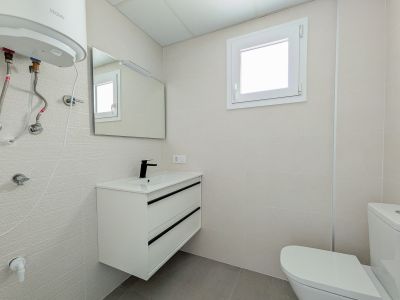 Badkamer van het appartement