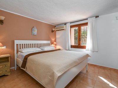 Slaapkamer van de villa