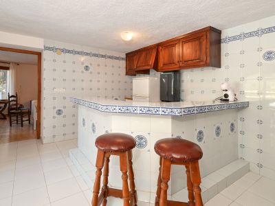 Keuken met bar