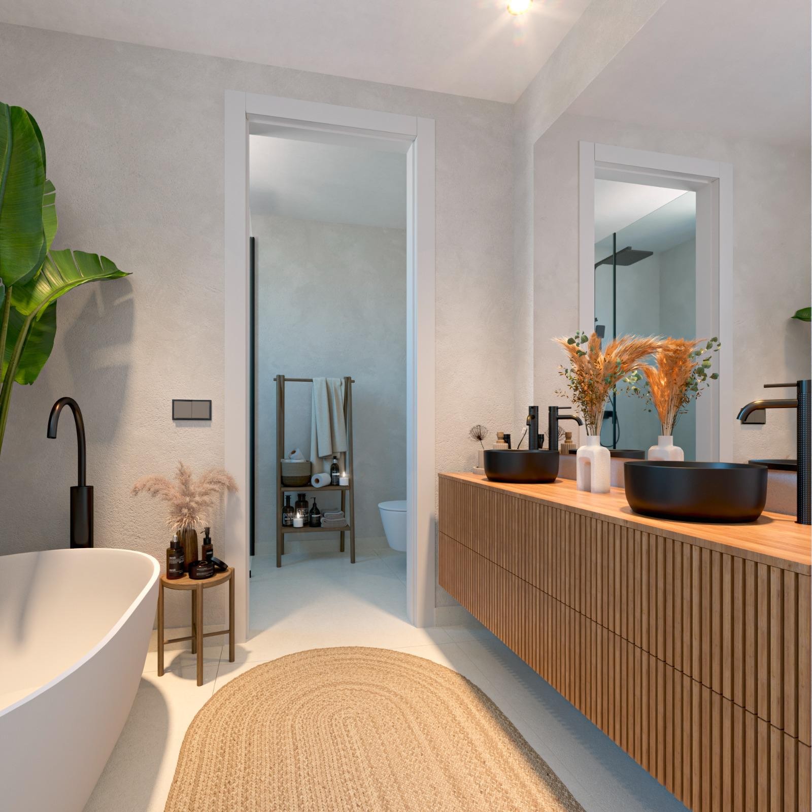 En-suite badkamer
