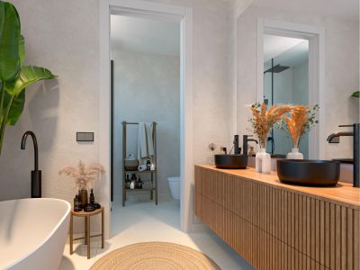 En-suite badkamer