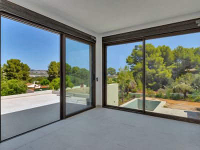 Slaapkamer met toegang tot terras