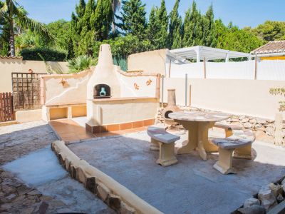 Buitenbarbecue en terras