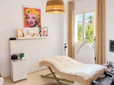 Slaapkamer met raam